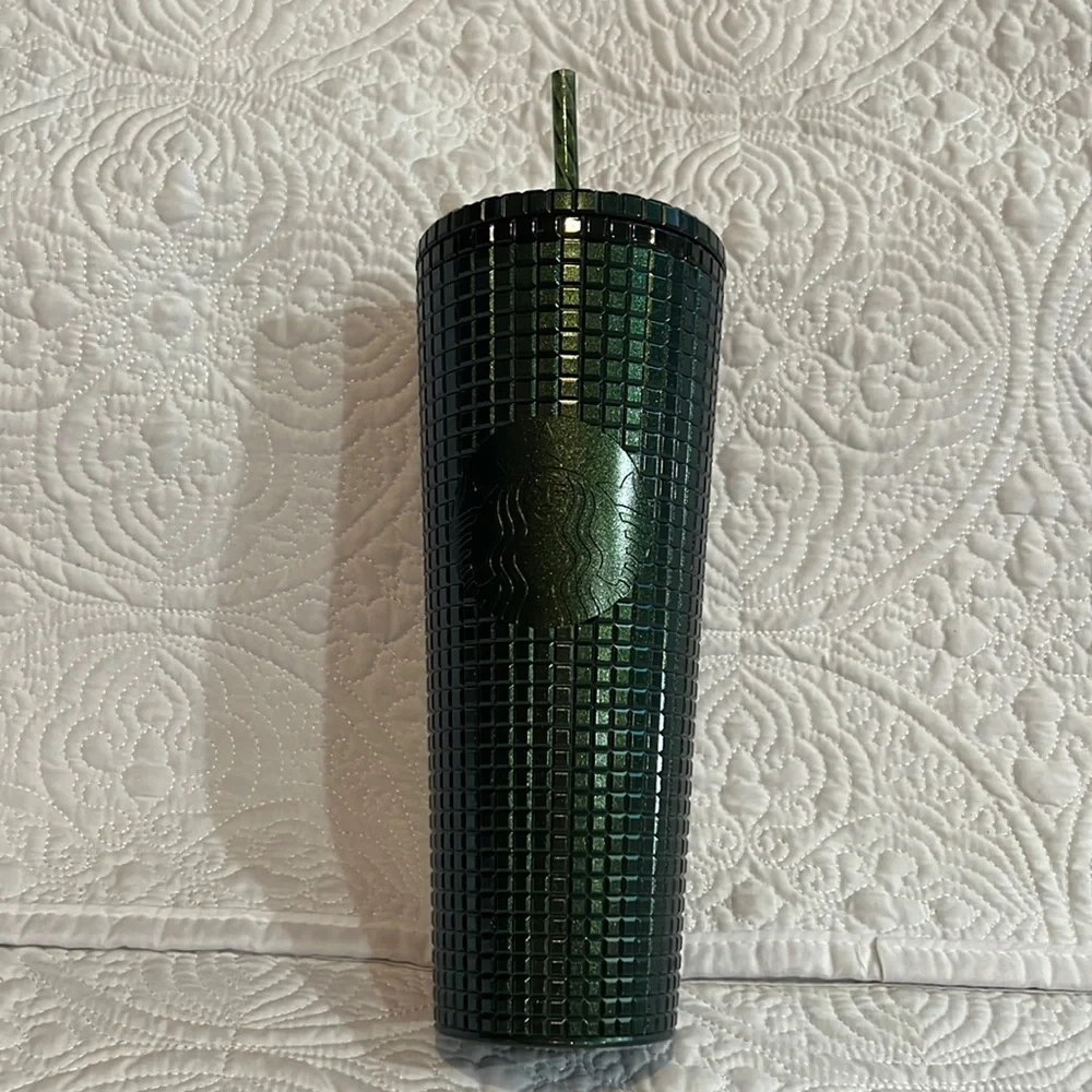 Starbucks Green Grid Venti‎ Tumbler, 24 oz